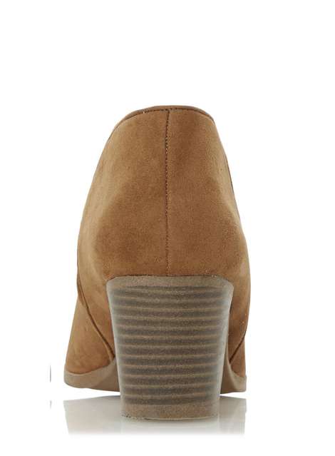 ** Head Over Heels 'Poppys' Tan Ankle Boots